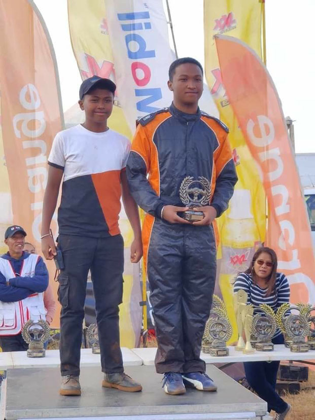 Run - Troisième manche du championnat de Madagascar - A 15 ans, Bryan bouscule la hiérarchie