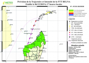Cyclone - « Belna » attendu à Boeny lundi