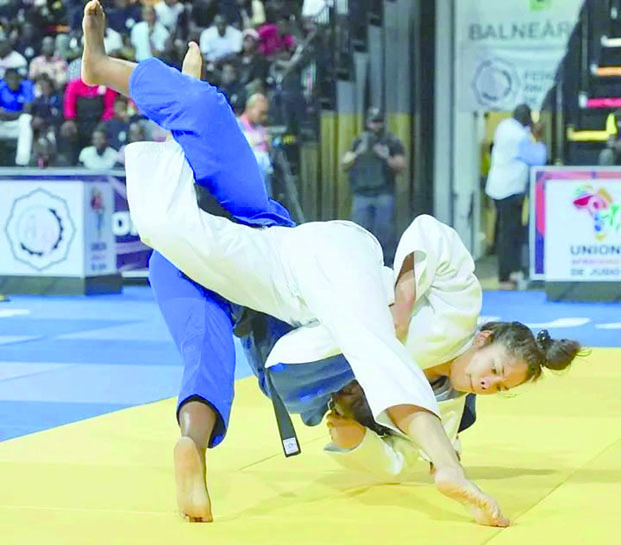 Judo-Qualification Olympique - Laura Rasoanaivo lorgne sur Paris