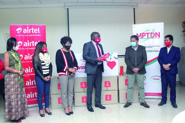 Lutte contre la pandémie - Airtel renforce sa contribution