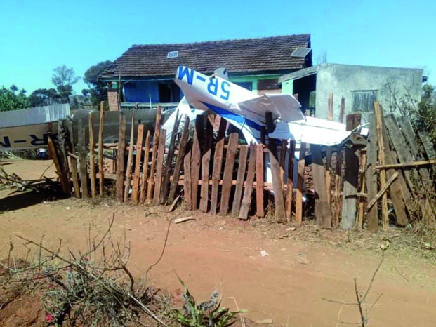 Crash d’un avion à Antsirabe - Un instructeur et une élève-pilote frôlent la mort