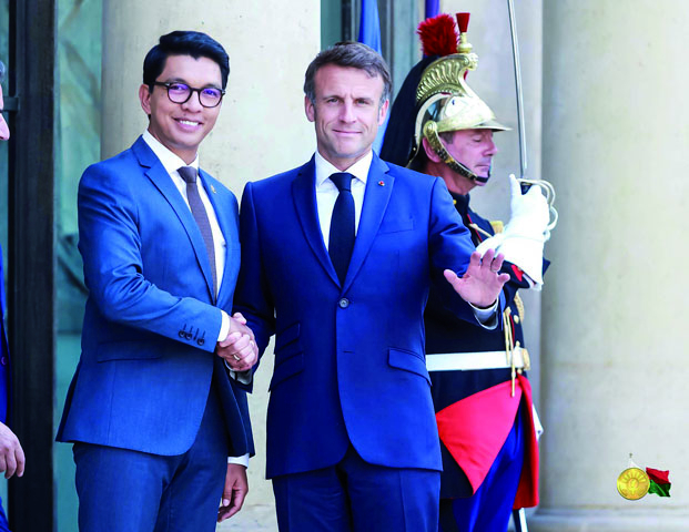 Rencontre Rajoelina-Macron - Soutien de la France au processus électoral à Madagascar 
