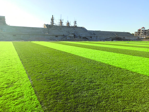 Rénovation du stade Rasolonjatovo - Les travaux avancent à grands pas